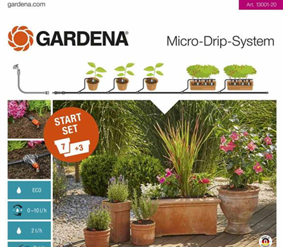 Gardena Bewässerungssystem MDS Start-Set Pflanztöpfe M