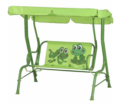 Siena Garden Kinderschaukel Froggy 75x115x118 cm grün