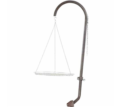 Siena Garden Grillgalgen 75x130x77 cm anthrazit Metall 