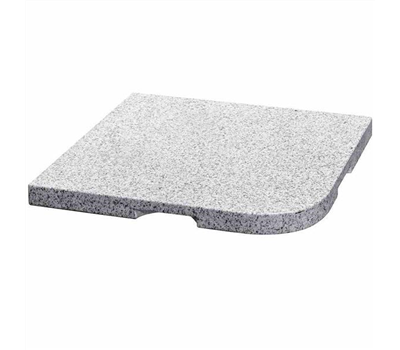 Delschen Granit-Platte 480x480 mm 25 Kg grau 