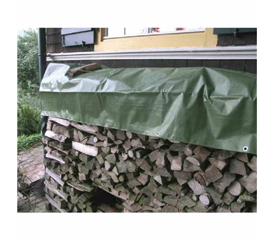 Noor Holzabdeckplane 1,50 x 6m, 210gr/qm grün 