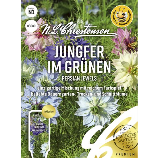 Jungfer im Grünen-Samen 'Persian Jewels'