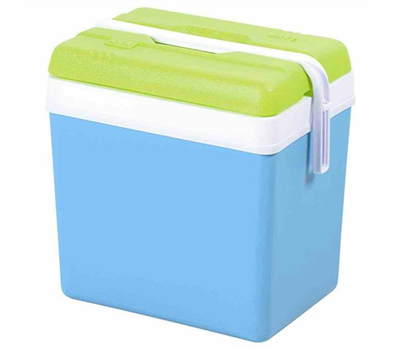 Kühlbox Promotion, 24 Liter, blau-grün