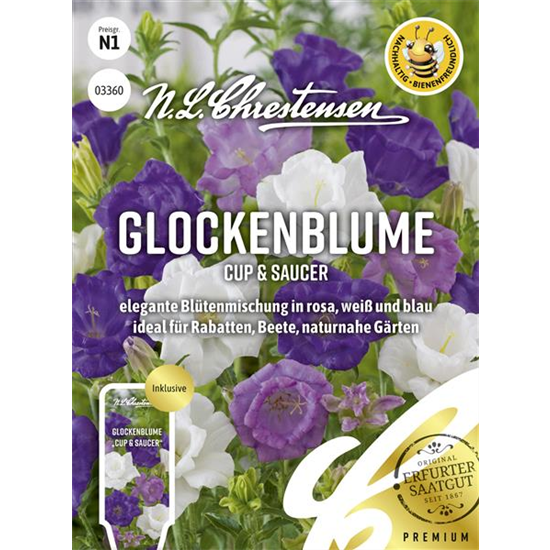 Marien-Glockenblume-Samen 'Cup & Saucer'