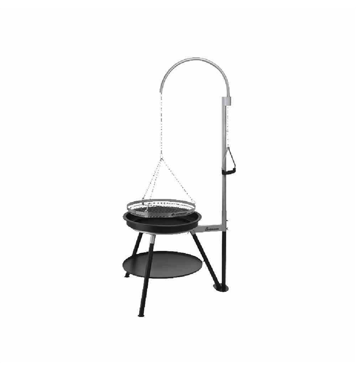 Landmann Schwenkgrill Geos Grillfläche 55 cm silber/schwarz