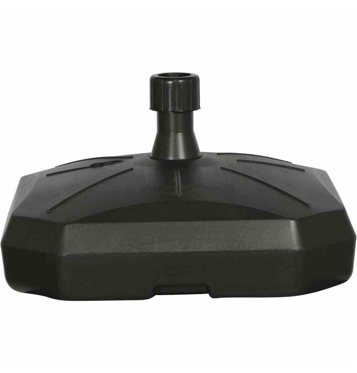 Enne Plastica Schirmständer mit Rolle 50 l anthrazit 