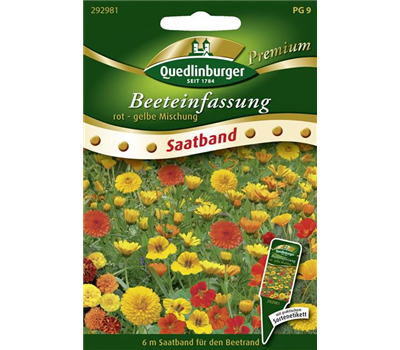 Beeteinfassung-Samen 'Rot-Gelb'