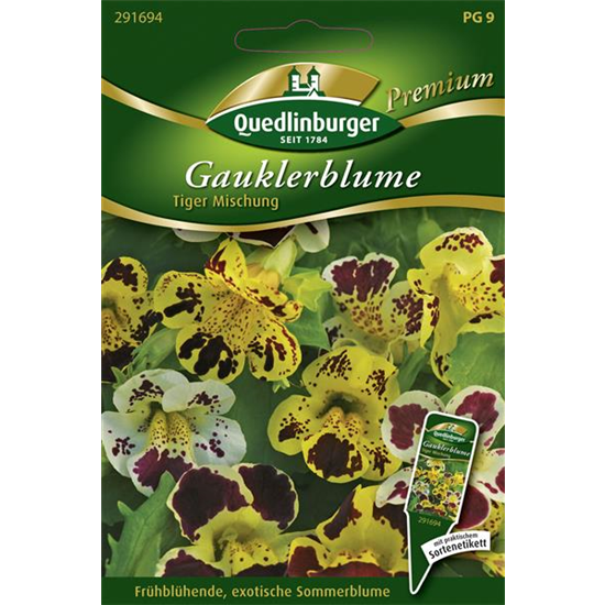 Gauklerblumensamen 'Tigermischung'