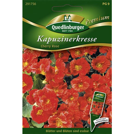 Kapuzinerkressesamen 'Jewel Cherry Rose'