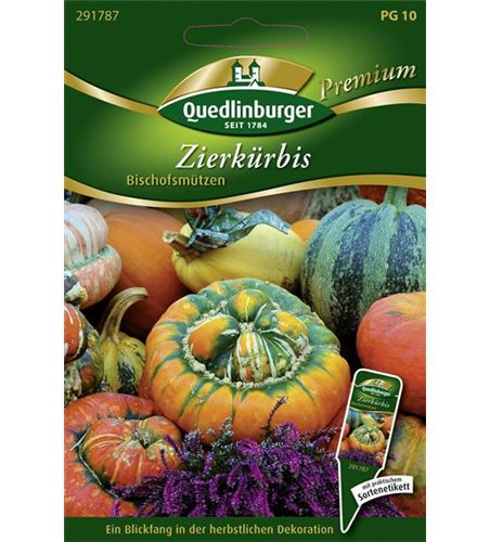 Kürbissamen 'Bischofsmütze'