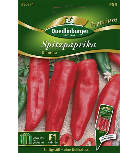 Paprikasamen 'Demetra' Paprikasamen 'Demetra'