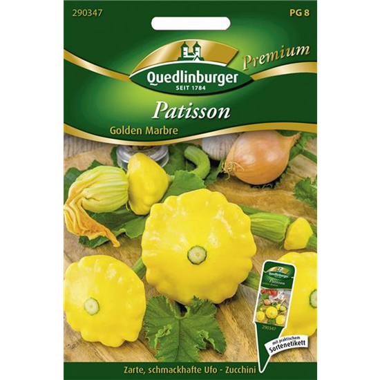 Patissonsamen 'Golden Marbre'