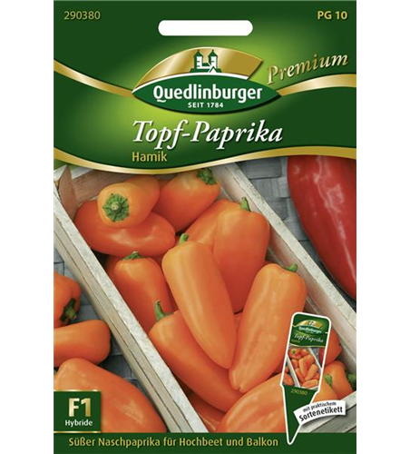 Snackpaprikasamen 'Hamik'