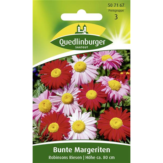 Bunte Magerite-Samen 'Robinsons Riesen'