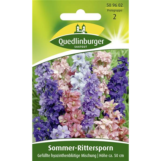 Sommer-Rittersporn-Samen 'Hyazinthenblütige Mischung'