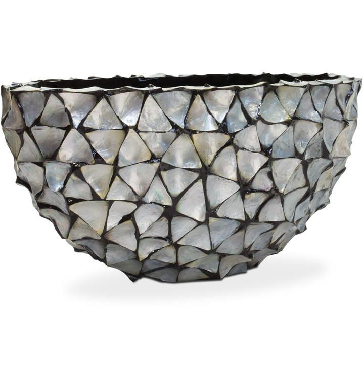 fleur ami MUSCHEL Pflanzgefäß oval