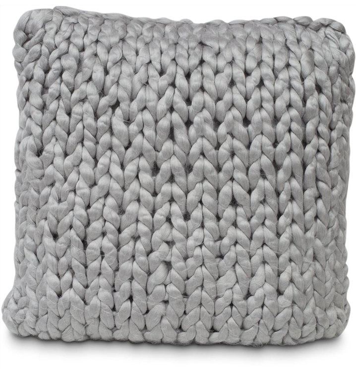 fleur ami FINJA - Cotton Knitted Cushion (with filler) 45x45cm