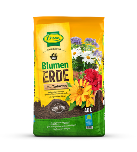 frux Bio Blumenerde torffrei