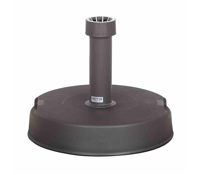 Siena Garden Schirmständer 20 kg, Ø 40x9 cm anthrazit Kunststoff
