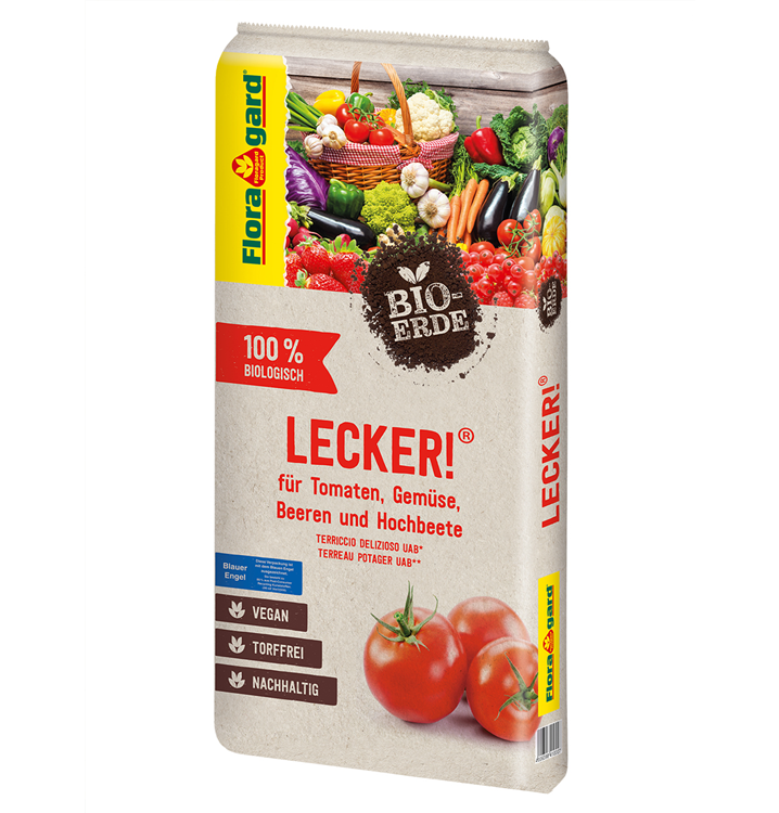 Torffreie und vegane Bio-Gemüserde