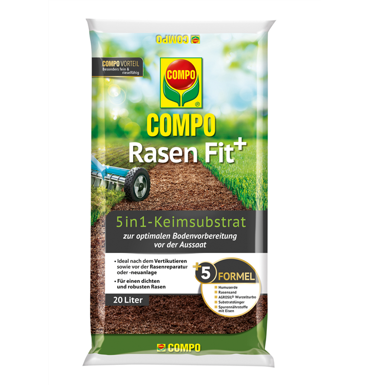Compo Rasen Fit+ 5in1 Keimsubstrat 