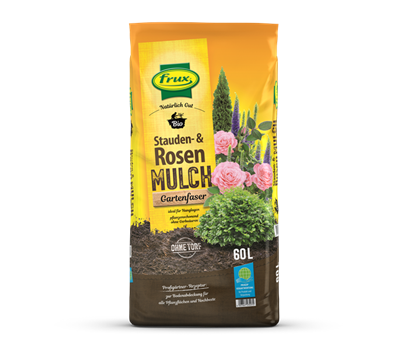 frux Bio Stauden- & Rosenmulch – Gartenfaser -torffrei-