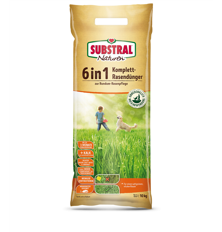 Naturen 6in1 Komplett-Rasendünger