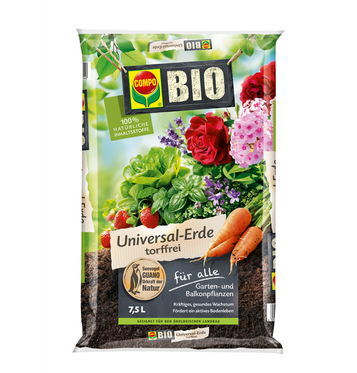 Compo BIO Universal-Erde torffrei 