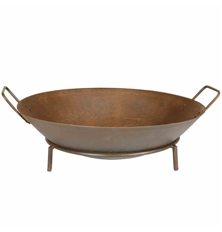 Siena Garden Feuerschale Rusty aus Gusseisen Ø 48x14,5 cm braun