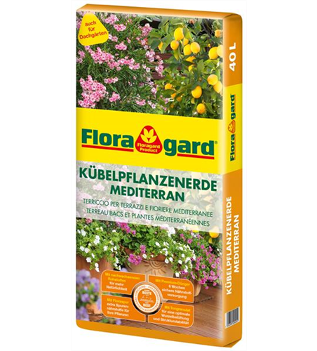 Floragard Kübelpflanzenerde mediterran