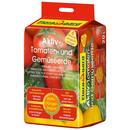 Floragard Aktiv Tomaten- und Gemüseerde